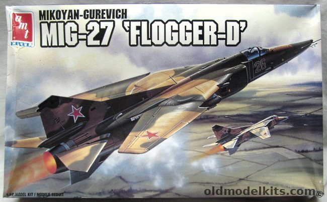 AMT 1/48 Mig-27 Flogger D, 8877 plastic model kit